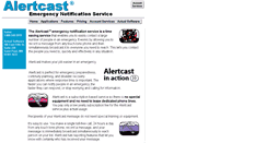 Desktop Screenshot of alertcast.com
